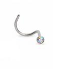 Piercing Nostril para Nariz Aço Cirúrgico Pedra Furta Cor Piercing Nostril para Nariz Aço Cirúrgico Pedra Furta Cor
