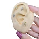 Piercing Orelha Tragus Raio Cravejado Zircônia Hélix Flet