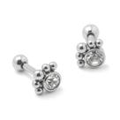 Piercing Reto Indiano com Zircônias (Mod.03)