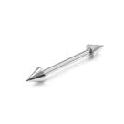 Piercing Reto Microbell 1.6mm Aço Cirúrgico Spike