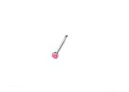 Piercing Reto Nariz Prateado Ponto Luz Cores Piercing Reto Nariz Prateado Ponto Luz Cores