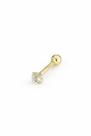 Piercing Reto Ouro 18k Ponto de Luz - 0.41