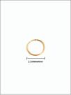 Piercing Septo Nariz Argola Ouro 18k 750 11mm