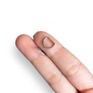 Piercing Titânio D Ring Orelha Click Cravejada