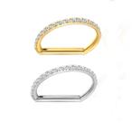 Piercing Titânio G23 Rosca Interna Haste Reta Conch Cor:PrateadoTamanho:10mm (G) Piercing Titânio G23 Rosca Interna Haste Reta Conch Cor:PrateadoTamanho:10mm (G)