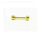 Piercing Tragus Reto Cartilagem Orelha Hélix De Ouro 18k