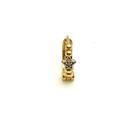 Piercing Uma Peça Ouro 18k Argola 6mm Estrela com Diamante B13241