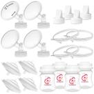 Piezas para extractor de leche NENESUPPLY compatibles con Spectra S2 21 mm Piezas para extractor de leche NENESUPPLY compatibles con Spectra S2 21 mm