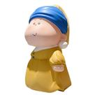 Piggy Bank Artist Granny for Kids Coin Money Box Plastic