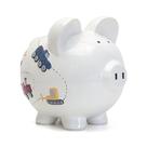 Piggy Bank Child valorizará caminhões de construção para meninos Piggy Bank Child valorizará caminhões de construção para meninos