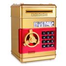 Piggy Bank GudoQi Banco de Dinheiro Eletrônico Safe Mini ATM Kids Piggy Bank GudoQi Banco de Dinheiro Eletrônico Safe Mini ATM Kids