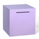 Piggy Bank Kozsort Break-to-Open em aço inoxidável roxo de 20 cm