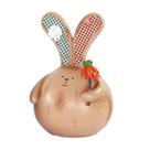 Piggy Bank Pastoral Cartoon Garlic Rabbit para crianças
