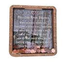 Piggy Bank Pennies from Heaven, acrílico de madeira personalizado