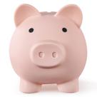 Piggy Bank PJDRLLC de plástico grande e inquebrável para crianças
