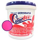Pigmento Colordex para Tintas de Serigrafia Plastisol - Rosa Flúor (250ml) - Alta Performance