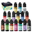 Pigmento de tinta de resina epóxi LET'S RESIN 16 cores 10mL