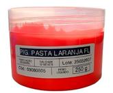 Pigmento em pasta laranja fluor 250g Pigmento em pasta laranja fluor 250g