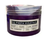 Pigmento em pasta violeta fluor 250g Pigmento em pasta violeta fluor 250g