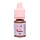Pigmento Menela Mr. Boss (Castanho Claro) 3ml - Inorgânico Micropigmentação Sobrancelhas