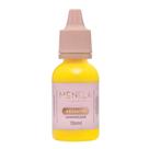 Pigmento Menela Mr. Yellow (Amarelo) 15ml - Orgânico Micropigmentação Sobrancelhas