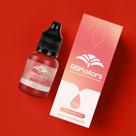 Pigmento Orgânico para Micropigmentação Vermelho Vivo Intenso 10ml Red Life RBKollors