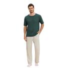 Pijama 1/2 manga algodão masculino lua encantada - 12410028