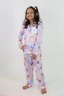 Pijama aberto urso feminino infantil