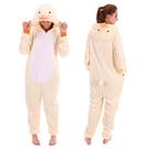 Pijama adulto COSUSKET Snug Fit Flannel Duck Cosplay