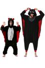 Pijama adulto unissex DarkCom Animal Onesie Bat Halloween
