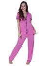 Pijama Americano Calça Longa Botão - c12 PIJAMA VANESSA