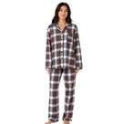 Pijama Americano Longo Soft Touch Sepie 931 Flanelado