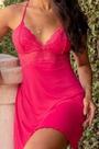 Pijama baby-doll em vestido Rosa