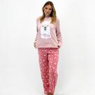 Pijama Bene Casa Manga Longa com Calça em Plush Pijama Bene Casa Manga Longa com Calça em Plush