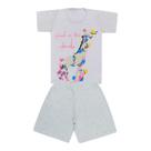 Pijama Blusa com Girafa e Short - Big Bless Pijama Blusa com Girafa e Short - Big Bless