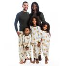Pijama Burt's Bees Baby Family Christmas, 2 peças, 24 meses