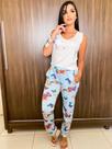 PIJAMA CALÇA BORBOLETA Feminino DNLHOMEWEAR