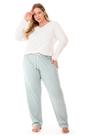 Pijama Calça Manga Longa 100% Algodão Zee Rucci Plus Size Pijama Calça Manga Longa 100% Algodão Zee Rucci Plus Size