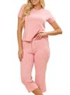 Pijama Capri Daisy Days & Borth 26.38.0056 Feminino Lua Algodão T. P/GG Pijama Capri Daisy Days & Borth 26.38.0056 Feminino Lua Algodão T. P/GG