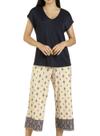 Pijama Capri Inspirate 130440 Feminino Homewear Microfibra Liight T. P/GG