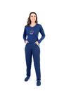 Pijama Cia do Corpo 5136 Feminino Poá Canelado