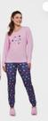 Pijama Cia Do Corpo 5729 Suedy Dreams Adulto