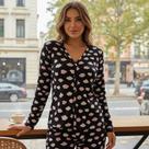 Pijama com botão americano Feminino Longo Inverno Tj Vip Conforto E Estilo Suede canelado Pijama com botão americano Feminino Longo Inverno Tj Vip Conforto E Estilo Suede canelado