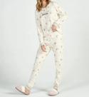 Pijama Cor Com Amor Manga Longa