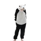 Pijama COSUSKET Bear Onesie Sherpa Preto Branco