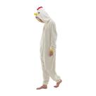 Pijama COSUSKET Snug Fit, frango adulto, fantasia de Halloween