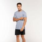 Pijama Curto Cinza Claro/Preto KPR 173003 100% Algodão Pijama Curto Cinza Claro/Preto KPR 173003 100% Algodão