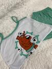 Pijama Curto Doll Scooby Doo Estampado Alcinha