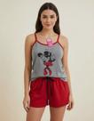 Pijama Curto Feminino Estampado New Princess Pijama Curto Feminino Estampado New Princess
