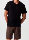 Pijama Curto Hering 76WX Masculino Estampas Algodão T. P/XXG